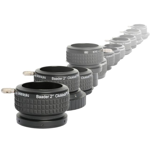 Baader 2" ClickLock eyepiece clamps (from T-2 to 4,1")