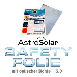 AstroSolar Safety Sonnenfilterfolie OD 5.0